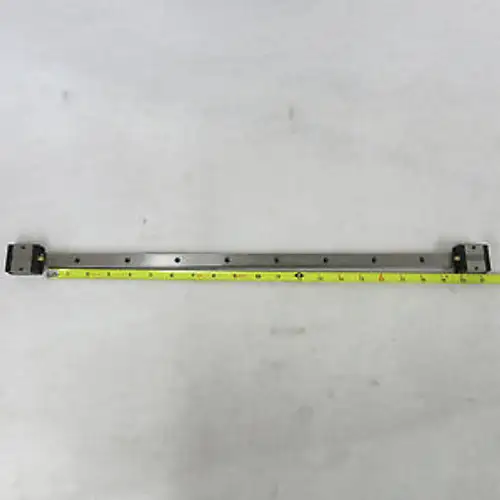 Thk Yq2094Kb 23 Linear Rail W/ 2- Ssr15 Blocks With 19 1/2 Travel