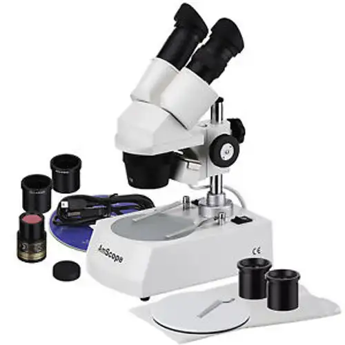 20X-40X-80X Binocular Stereo Dissecting Microscope With 2Mp Usb Camera