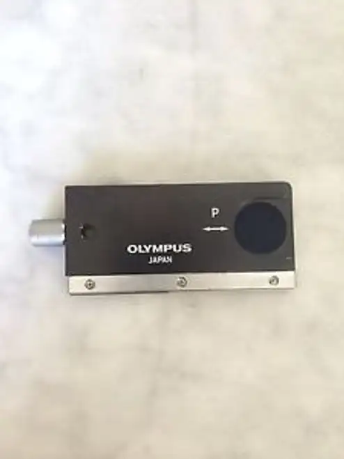 Olympus Vanox Ah2-Kpo Ahbt3 Pol Slider Sub Stage Condenser Polarizer