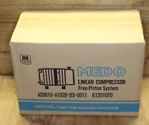 Medo Linear Compressor Ac0610-A-1028-D3-0511 115 Vac Rated Pressure 14.23 Psig