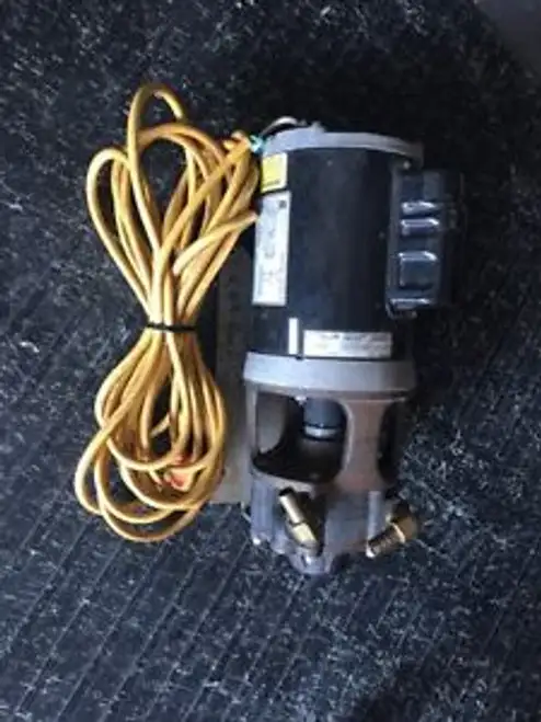 Gast Vacuum Pump 0870-P108A-G515Ax W/ Emerson Ta55Jxed-365 Motor Nice