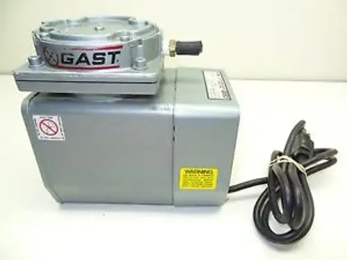 Gast Compact Vacuum Pump Model Doa-P135-Aa 1/8 Hp 115 Volts