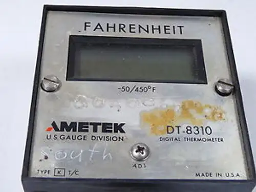 Ametek Dt-8310 Type K Digital Thermometer