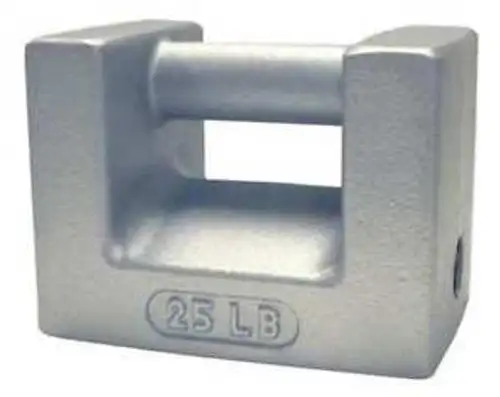 Rice Lake 12833Tr Calibration Weight 25 Lb. Painted