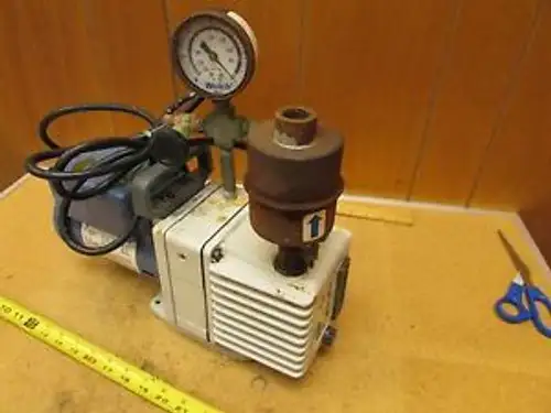 Welch Gem 8890 Vacuum Pump 8890A-70 With Franklin Electric 1603007402 Motor