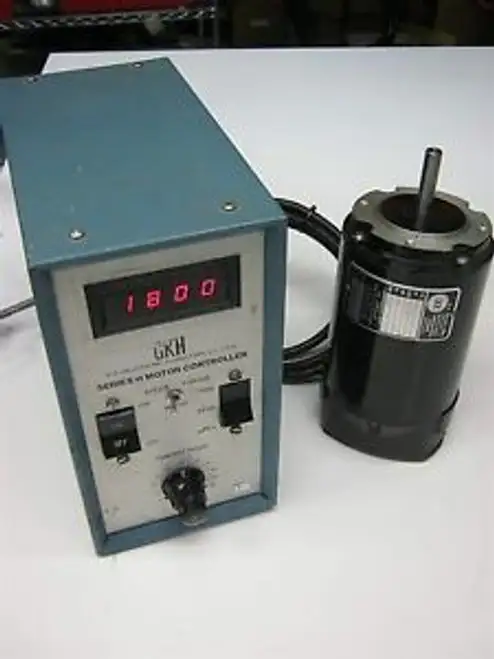 G K Heller Hst-20N Stirring Motor & Digital Speed Controller 1/8Hp 120Vac Supply