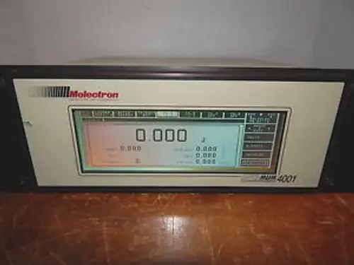 Molectron Detector Opti-Mum 4001 4 Channel Joulemeter Ratiometer Om4001