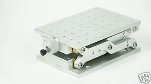 New Precision Lab Jack / Translation Stage/ Optical Fixture 6In X 8In X 3In-8In
