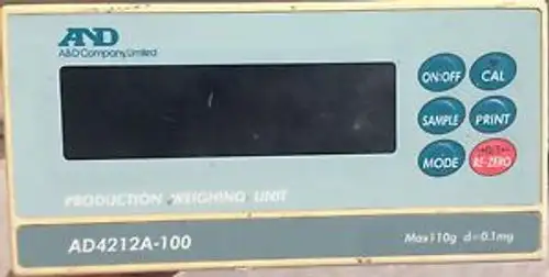 Et Ad4212A-100 Pesée de précision Ecran Lcd