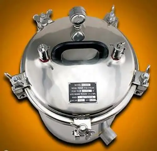 New Mtn Commercial Dental Tattoo Lab Autoclave High Pressure Sterilizer-12L