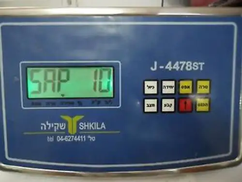 Shkila Digital Weighing Indicator Scale Panel Lcd + Light J-4478St