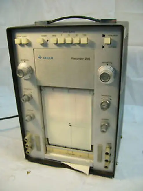 Gould Brush Model 22 15-6327-575 Strip Chart Recorder Working