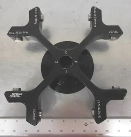 R127489 Beckman Coulter 4X1100G 4500Rpm Sx4250 Centrifuge Rotor