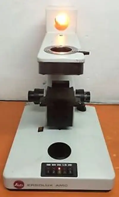 Leitz Wetzlar Germany Ergolux Amc Microscope Stand 020-501.015