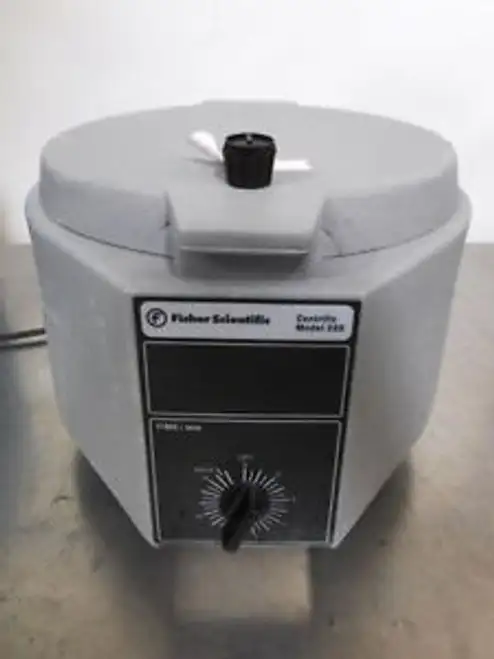 R125139 Fisher Scientific Centrific Centrifuge Model 228 W/ Max Rpm 3400 Rotor