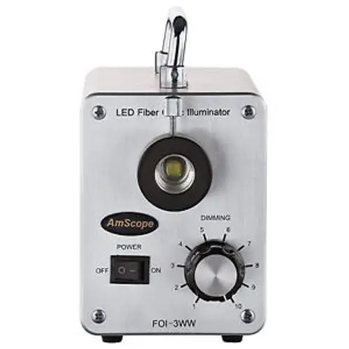 Amscope Led-30W 30W Led Cold Fiber Optic Illuminator