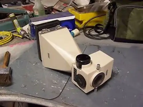 Olympus Microscope Camera Unit Pm-10Ak Polaroid Camera