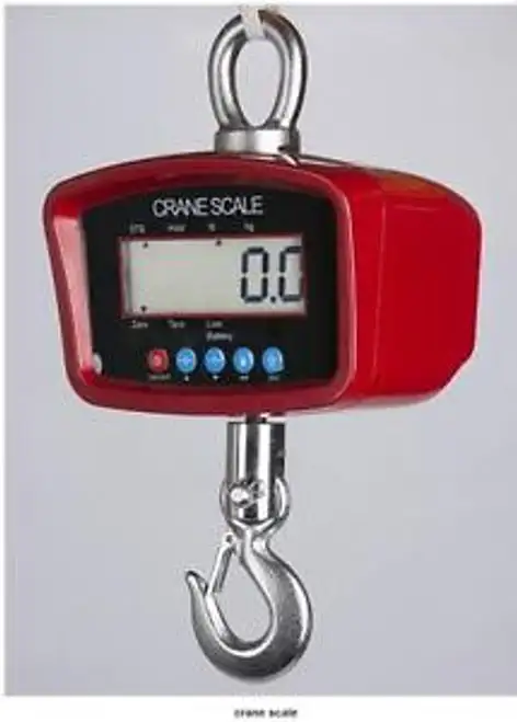 Ps-Cr-M-2000 Heavy Duty Crane Scale Hanging Scale Swivel 2000X0.5 Lb