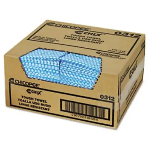Chi0312 - Chix Tough Towels 13 1/4 X 24 Blue/White