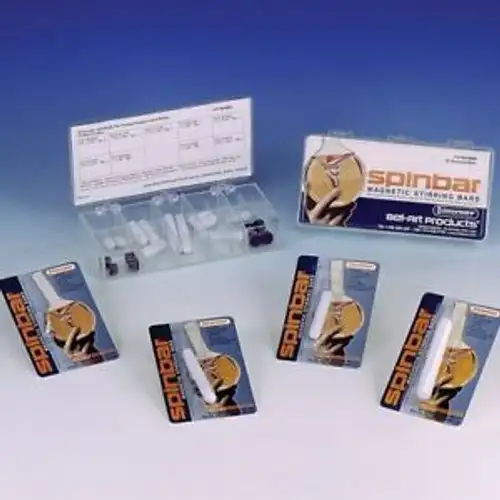 Bel-Art F37188-0000 Spin Teflon Spinplus Magnetic Stirring Bar Assortment of