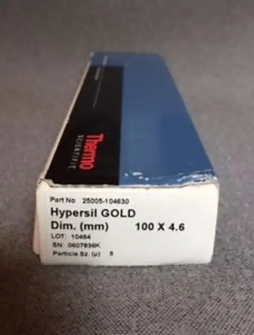 Brand Thermo Fisher Hypersil Gold Lc Column P/N: 25005-104630