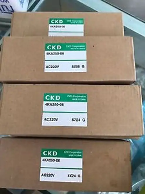 Ckd Solenoid Valve 4Ka250-06-Ac220V