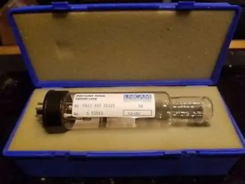 New Unicam Data Coded Hollow Cathode Lamp Cr/Ni No. S-15513 10Ma