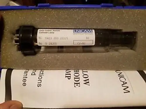 New Unicam Hollow Cathode Lamp Cr/Ni Data Coded No.S-24205 10Ma