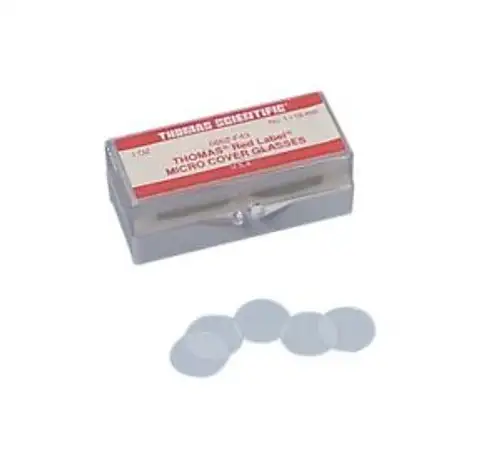 Thomas 18Cir-1-602757 Copri cerchio in vetro 18Mm di diametro 1Mm di spessore 1Oz Box