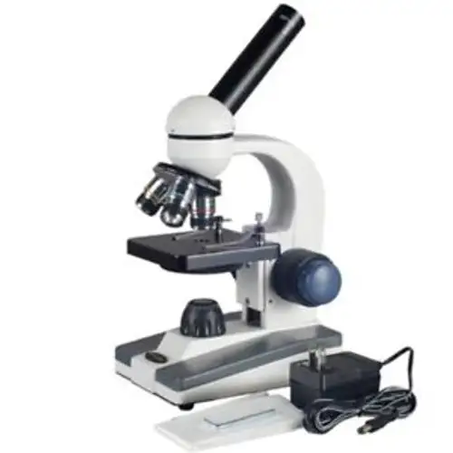 Amscope M150C-I 40X-1000X All-Metal Optical Glass Lenses Cordless Led Student Bi