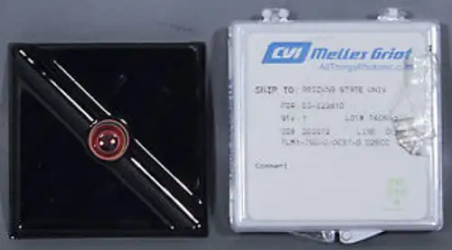 NEW CVI Melles Griot TLM1-750-0-0537-0.025CC .5 Tunable Laser Line Mirror