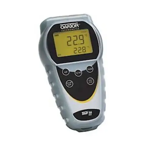 Digi-Sense Temp-16 Termómetro de Precisión Rtd Con Bota