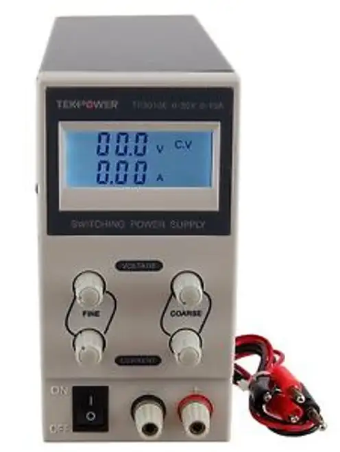 Tekpower Tp3010E Dc Adjustable Switching Power Supply 30V 10A Digital Display