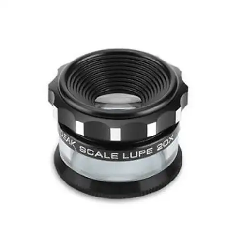 Peak Ts2055M Full Focus Measuring Loupe 20X Magnification 12Mm Lens Diameter