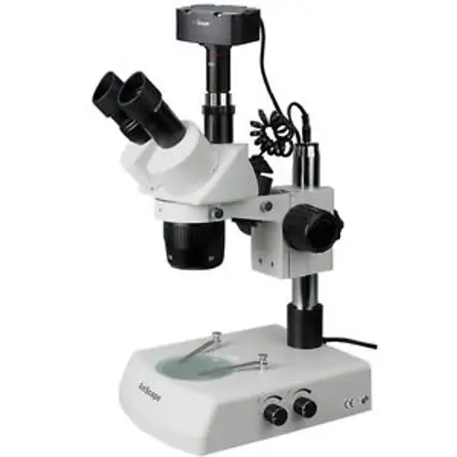 Amscope Sw-2T24-3Mt 20X-40X Super Widefield Stereo Microscope + 3Mp Camera