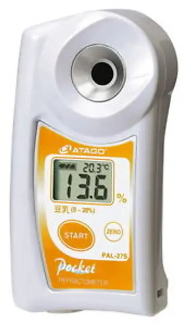 Pocket Soy Milk Concentration Meter 2-6414-01 Pal-27S Atago Japan Import