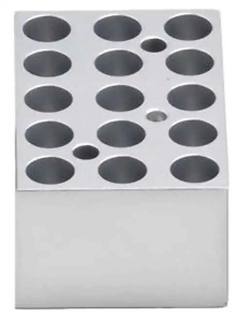 Bloque Benchmark BSH100-15HL (15 tubos de centrífuga de 1,5 ml)