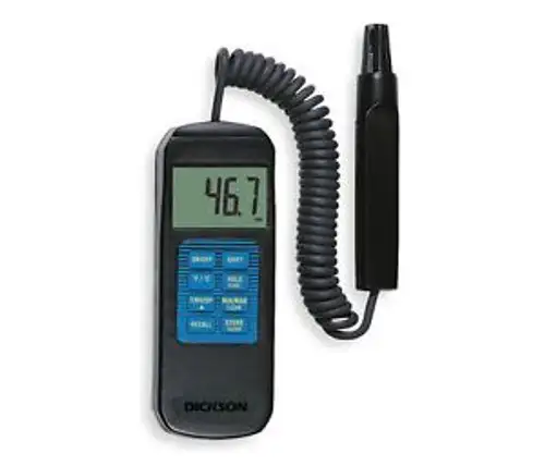 Dickson Temperature And Humidity Meter 0 To 95% Range 30 Second Response-Th300