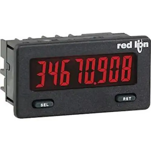 Red Lion Cub5B000 Counter Rate Indicator Red Backlight