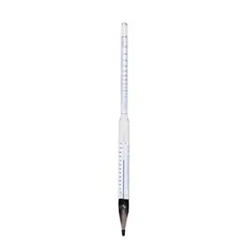 H-B Instrument B61807-8000 Combined Alcohol Glass Hydrometer 0- Tralle/0-...
