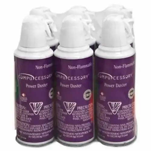Compucessory Power Duster Cleaner Nonflammable 10 oz. Can 6/PK (CCS24310)