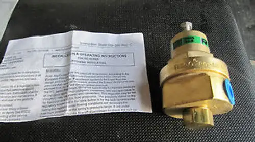 Rego RG-AB 125psi-8.6bar Cryogenic 1/4ipt in/out Regulator (New)