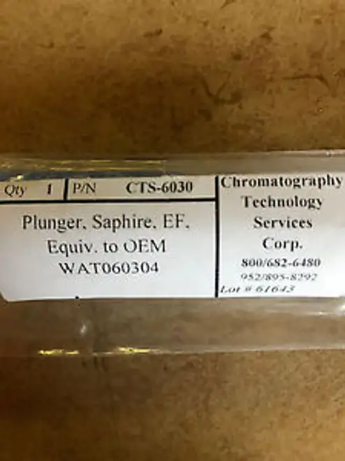 Waters Extended Flow Plunger (225?L) WAT060304 CTS-6030