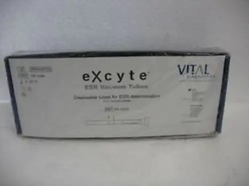 Vital Diagnostics eXcyte ESR Vacuum Tubes ESR Determination EX-10205