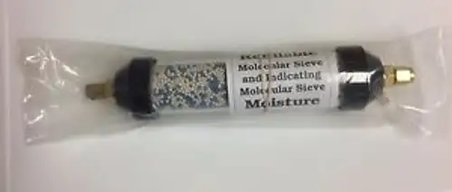 Agilent Tech Drierite Mt120-4 Molecular Sieve 13X And Indicating Moisture Traps