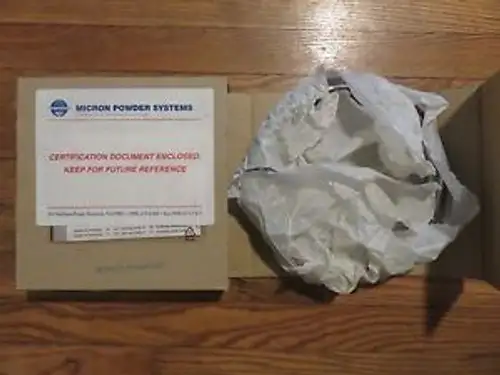 Hosokawa Micron Powder Systems Air Jet Sieve Screen #390-1023702-Crt