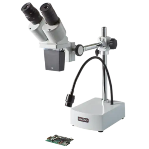 Om-B20-L Led 20X Integrated Boom Stereo Microscope