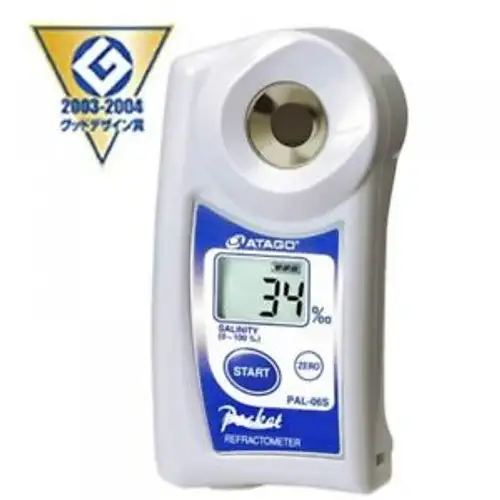 Atago Pal-06S Digital Hand-Held Pocket Seawater Concentration Meter