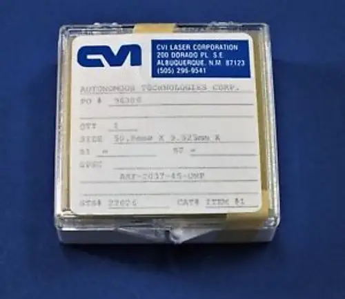 Cvi 2 Arf-2037-45-Unp Excimer Laser Mirror 193 Nm (Optics Idex port