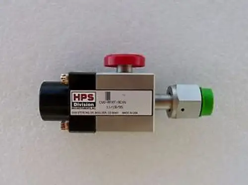 New Mks Hps Vacuum Bonnet Valve Cvo-Rfkf-9Cvv Cv0 Stainless Steel
